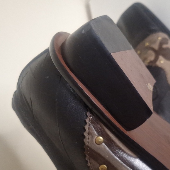 Versace Vintage Men's Dress Shoes SZ EU 44 - Picture 4 of 8